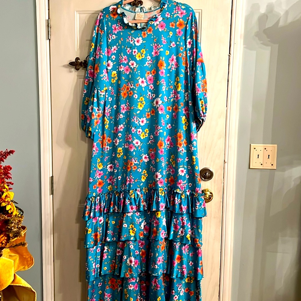 2XL, Zadie Bs, Adele spring floral dress